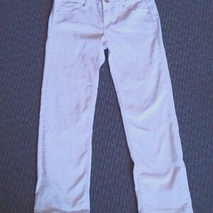 Women's size 30 NWOT Justice premium white jeans